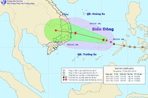 Hoàn thành công tác ứng phó bão số 4 trước 17 giờ chiều 29/11