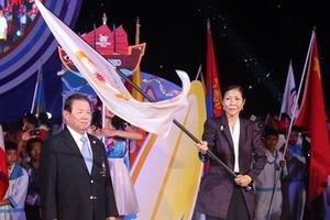 Việt Nam nhận cờ đăng cai ASIAN Beach Games vào năm 2016