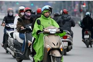 Miền Bắc chuyển rét kèm mưa dông