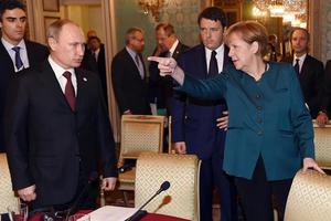 Thủ tướng Đức Merkel cực lực chỉ trích Tổng thống Nga Putin