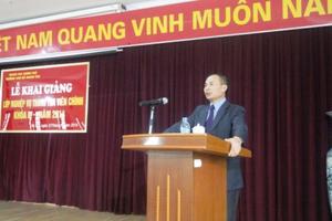Khai giảng lớp thanh tra viên chính khóa 8 