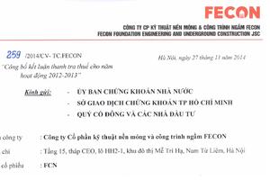 FCN phải nộp hơn 12,8 tỷ đồng 