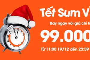 Jetstar Pacific khuyến mại với giá chỉ từ 99.000 đồng