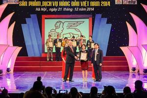 Sản phẩm, dịch vụ hàng đầu Việt Nam năm 2014
