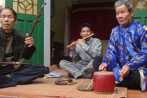 Nhịp trống, điệu chèo… của những nghệ sỹ không chuyên