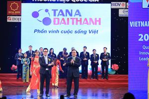 Tân Á Đại Thành nhận danh hiệu “Thương hiệu Quốc gia 2014”