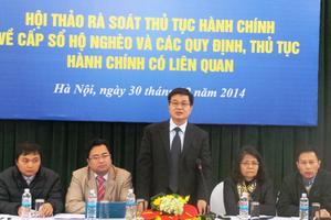 Liên đoàn Luật sư Việt Nam: Bãi bỏ 10 thủ tục hành chính cấp sổ hộ nghèo