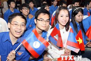 Khai mạc Hội nghị hợp tác thanh niên Việt Nam-Lào-Campuchia 2014