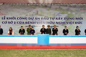 Thủ tướng phát lệnh khởi công 2 bệnh viện lớn của Trung ương