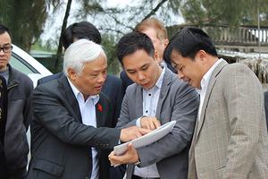 Phó chủ tịch Quốc hội Uông Chu Lưu thăm dự án FLC Samson Beach & Golf Resort