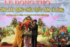 Niềm tin chánh pháp cho bà con vùng biên cương