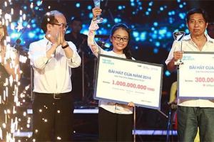 "Quê em mùa nước lũ" giành giải Bài hát yêu thích của năm 2014