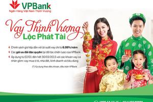 Ưu đãi vay vốn với lãi suất chỉ từ 6,99% 