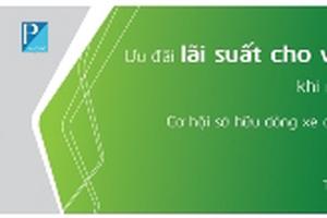 Vietcombank cho vay mua xe Piaggio với lãi suất 0%