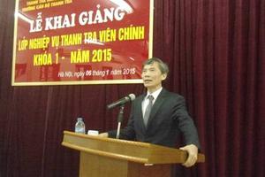 Khai giảng lớp thanh tra viên chính khóa 1 năm 2015