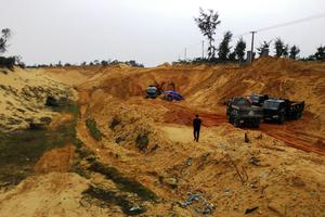 Đình chỉ Dự án Nâng cấp, cải tạo tuyến đường liên thôn