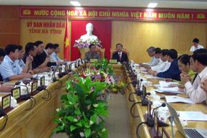Hà Tĩnh tiếp thu toàn bộ nội dung kết luận, hứa khắc phục sai phạm
