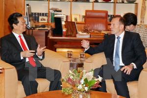 Thủ tướng Nguyễn Tấn Dũng hội đàm với Thủ tướng Australia