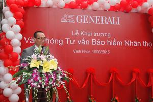 Generali Việt Nam chính thức hoạt động tại Vĩnh Phúc