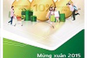 VIETCOMBANK khuyến mãi mừng Xuân 2015 dành cho kháh hàng là chủ thẻ VIETCOMBANK AMERICAN EXPRESS
