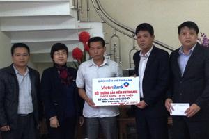 Bảo hiểm VietinBank chi trả 100 triệu đồng tiền bảo hiểm cho khách hàng tại Tuyên Quang