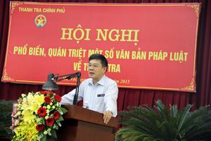 Tập huấn văn bản pháp luật về thanh tra