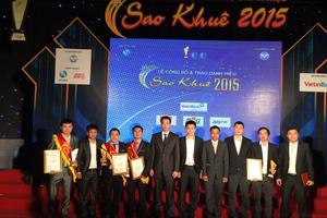 Viettel lập kỷ lục về số lượng giải pháp CNTT đạt danh hiệu Sao Khuê 2015