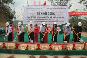 1 tỷ đồng xây dựng Nhà văn hóa xã Trùng Quán, huyện Văn Lãng, tỉnh Lạng Sơn