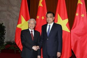 Việt-Trung cùng nhau kiểm soát bất đồng, duy trì hòa bình trên biển