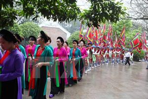Giỗ Tổ Hùng Vương-Lễ hội Đền Hùng diễn ra trong 6 ngày