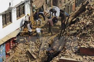 Liên hợp quốc: 8 triệu người bị ảnh hưởng do động đất ở Nepal
