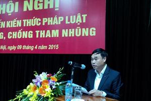 Tập huấn về phòng, chống tham nhũng