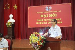 Đảng bộ Văn phòng nhiệm kỳ 2015 - 2020: Tập trung 4 nhiệm vụ