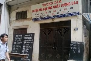 Nguội lạnh “lò” luyện thi