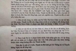 Thanh tra Bộ TTTT: Gửi tin nhắn 'độc' cho giám đốc sở 'không vi phạm'
