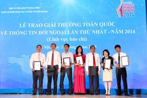 Rap News về Biển Đông đoạt giải Nhất về thông tin đối ngoại