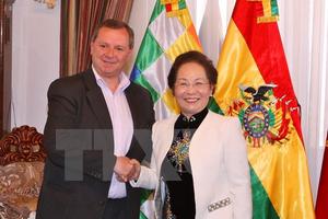 Phó Chủ tịch nước Nguyễn Thị Doan thăm chính thức Bolivia