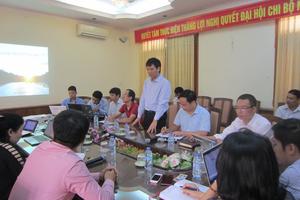 Tập huấn sử dụng phần mềm điều hành tác nghiệp