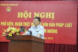 Tập huấn văn bản pháp luật về phòng, chống tham nhũng