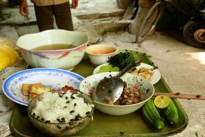 Bữa cơm đầy ruồi nhặng