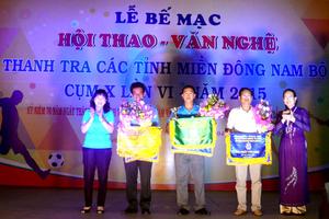Bế mạc Hội thao Cụm Thanh tra các tỉnh Đông Nam Bộ