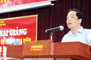 Khai giảng lớp nghiệp vụ thanh tra viên khóa 9