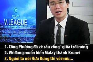 Những câu bình luận cười đau ruột của BLV Tạ Biên Cương