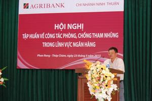 Tập huấn công tác nội chính và phòng chống tham nhũng năm 2015 
