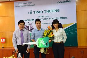 Vietcombank: Trao Giải đặc biệt của chương trình “Trải nghiệm Smart OTP"