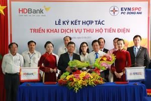 HDBank triển khai thu hộ tiền điện tại Đồng Nai