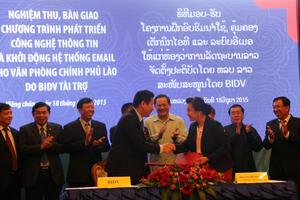 BIDV hỗ trợ phát triển hệ thống công nghệ thông tin  cho Văn phòng Chính phủ Lào