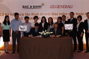 Generali Việt Nam ký kết Hợp tác Kinh doanh Bảo hiểm qua Ngân hàng với BAC A BANK