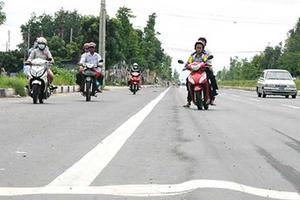 Đường ngàn tỉ chưa xong đã lún