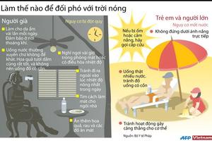 Làm thế nào để đối phó với đợt nóng kỷ lục?